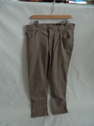 DKNY St Marks Slim Mens Beige Pants Size 34 X 32 - 第 1/3 張圖片