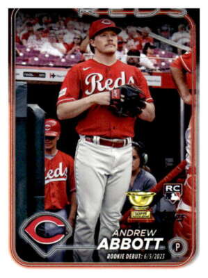 2024 Topps Update #US304 Andrew Abbott Cincinnati Reds Rookie
