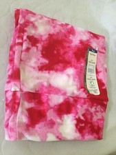 New Terra Sky Women Plus High Rise Red Tie Dye Capri Leggings Super soft