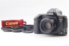 New Listing【Top Mint w/ Strap Hood Es-62 】 Canon Eos 3 Camera + Ef 50mm f1.8 Ii From Japan