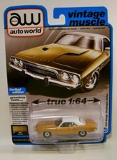 1974 '74 DODGE CHALLENGER RALLYE GOLD VA R4 MODERN MUSCLE AUTO WORLD 2022
