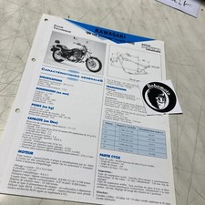 Kawasaki BN125 Eliminator BN 125 1998 Fiche technique moto ETAI BN125A