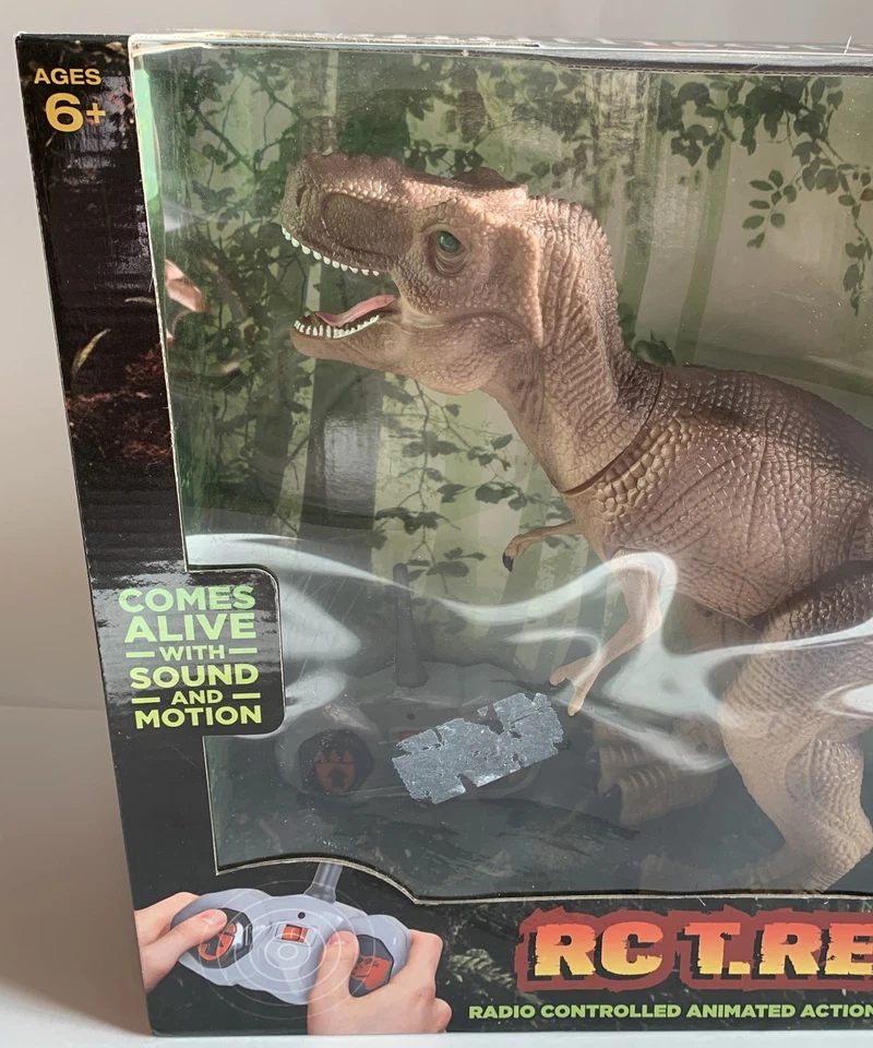 2016 Smithsonian T.REX Radio Controlled Action Dinosaur Age 6+ New - Image 2 of 4