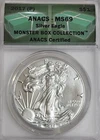 2017 (P) MS69 Silver Eagle ANACS