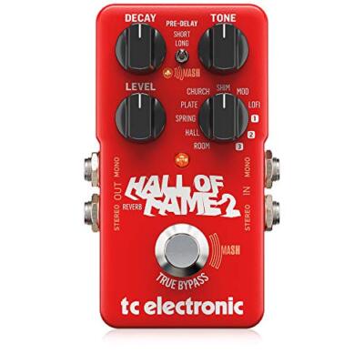 TC Electronic Hall of Fame 2 Reverb Red (000-CI300-00010)