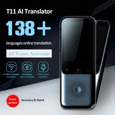 2024 New T11 Portable Audio Translator 138 Language Smart Translator Offline in 