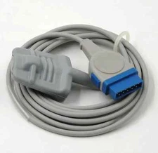 GE Marquette Masimo Mould SpO2 Sensor  11pin Adult Soft Tip Compatible TS-F2-GE 