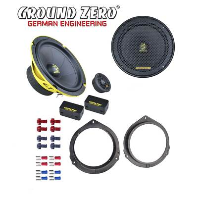 Ground Zero Auto SPL Lautsprecher System 16,5cm für Mercedes Vito ab 2014
