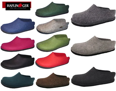 Haflinger Hausschuhe Flair Smily 311013 Filz Damen Herren Pantoffel Unisex NEU