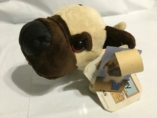 BIG HEAD FIRST Pug Puppy Plush Toys R Us Animal Alley with Tags 2002