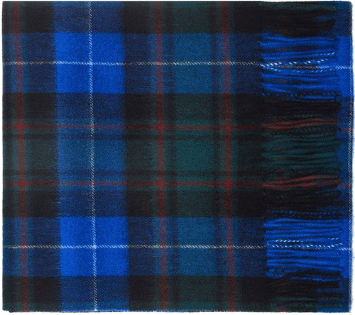 100 % Lammwolle Schlicht und Tartan Design Schal - Bild 18 von 33