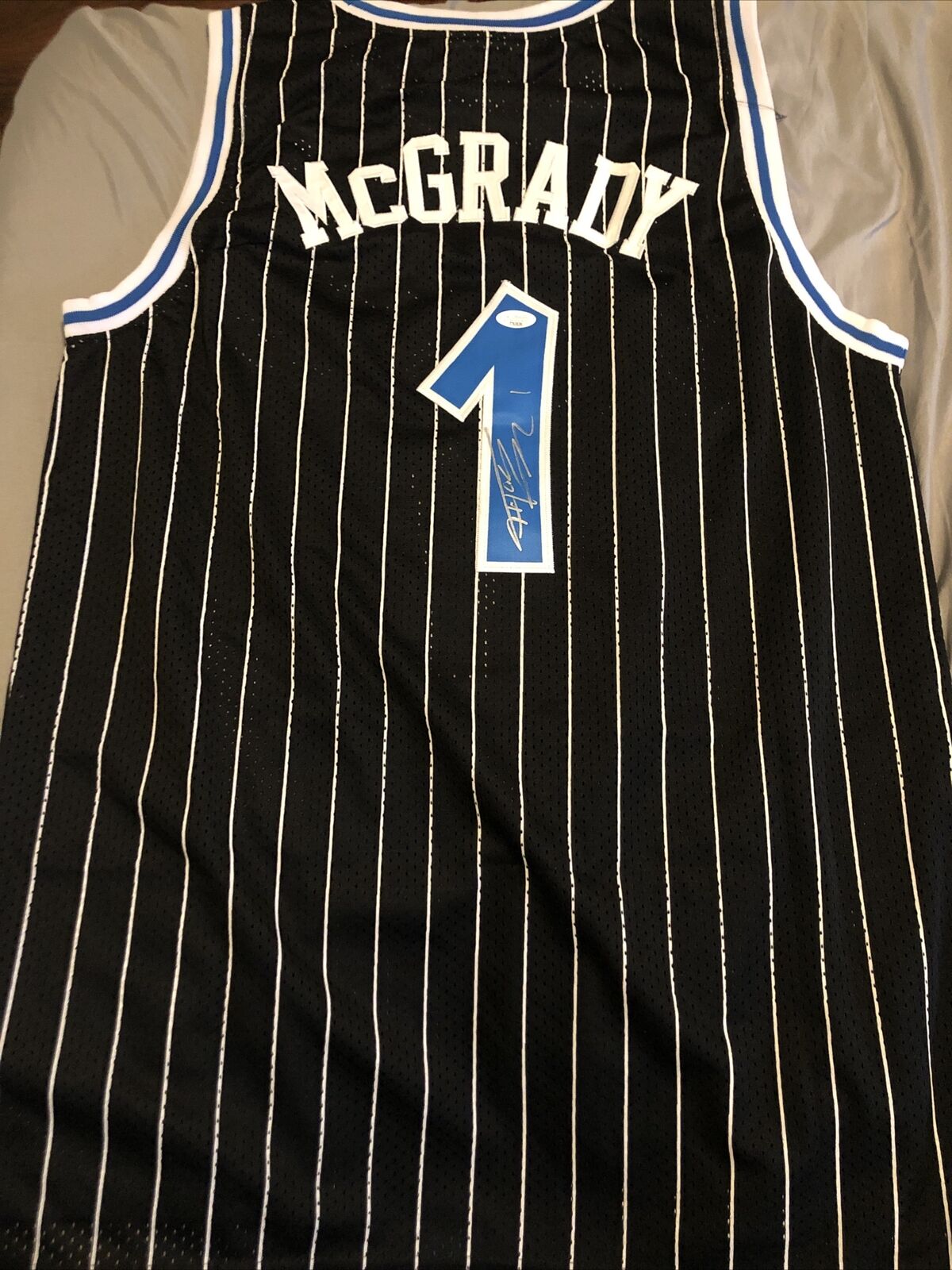 Tracy McGrady “T-MAC” Autographed Framed Orlando Magic Jersey - Fanatics COA