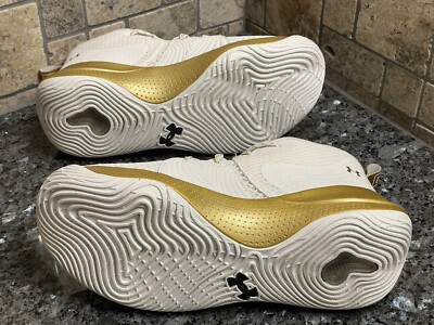 NEW! Under Armour Embiid 1 Mens SIZE 10 Basketball Shoes White