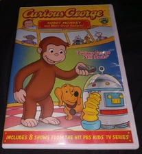 Curious George Robot Monkey and More Great Gadgets! (DVD) (GOOD)