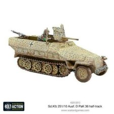 Bolt Action 402012013 Sd.Kfz 251/10 Ausf. D PaK 36 Half-Track German WWII