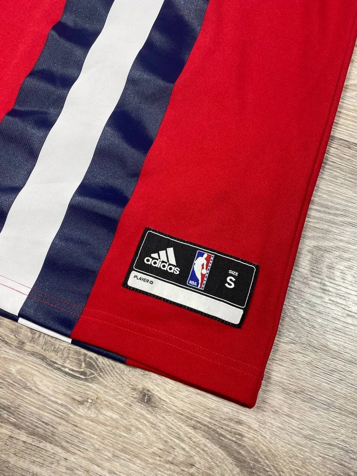 CAMISA MANGA JERSEY JOHN WALL WASHINGTON WIZARDS ADIDAS SWINGMAN TAMANHO P - Imagem 3 de 4