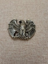 Vintage Avon Pewter Tone Metal Eagle Belt Buckle
