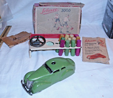 SCHUCO OF GERMANY 3000 TELESTEERING CAR TIN WIND UP TOY 1930s BOXED
