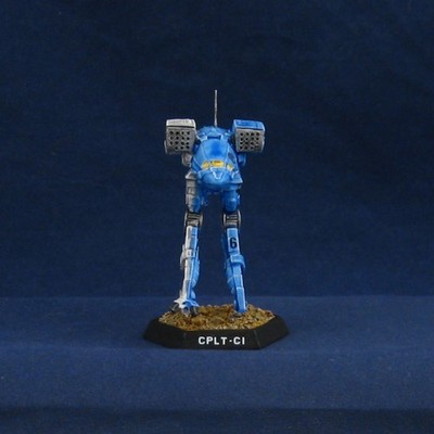 Painted Catapult CPLT-CI, House Steiner FASA Battletech Ral Partha, OOP Metal
