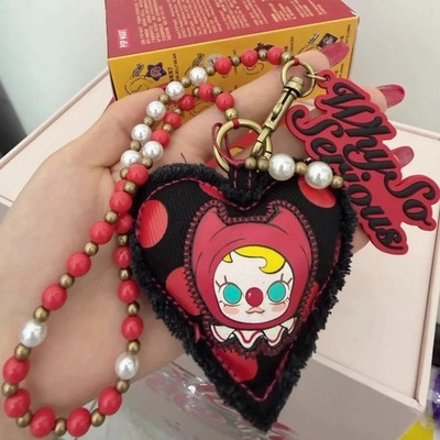 Original POP MART Why So Serious Pendant Chain   Crimson Dancer - Molly