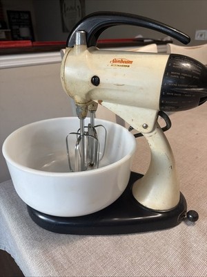 1940-1950's Sunbeam Mixmaster Vintage Stand Mixer Original In