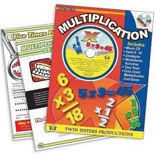 Multiplication Workbook, Ages 7-12 - Paperback - VERY GOOD