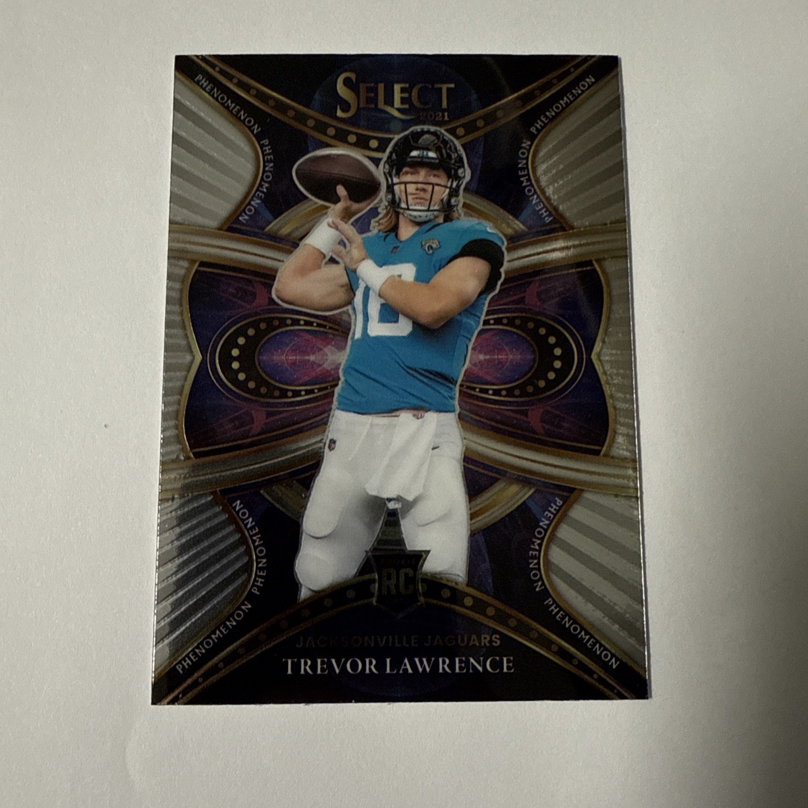 Trevor Lawrence 2021 Select Phenomenon Rookie RC #PHE-6  Jacksonville Jaguars