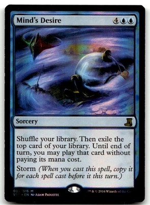 Mind's Desire #8 (Foil) (LP) From the Vault: Lore V16 Magic MTG