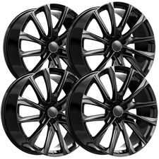 Set Of 4 Oe Revolution Cad-34 24x10 6x5.5 28mm Gloss Black Wheels Rims Set Of 4 Oe Revolution Cad-34 24x10 6x5.5 28mm Gloss Black Wheels Rims