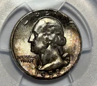 1958 WASHINGTON QUARTER  PCGS MS 67