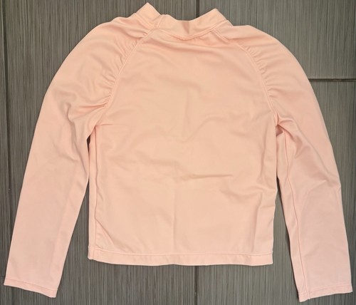 Janie And Jack Girls Flower Rash Guard Pink Size 6 Swim Beach - Picture 4 of 5