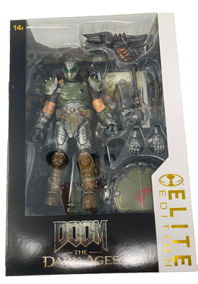 McFarlane Doom the Dark Ages Doom Slayer 7'' Deluxe Figure Elite Edition SEALED