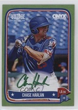 2024 Onyx Vintage Extended Green Bordered 26/50 Chase Harlan #VACHHA Auto 0j81