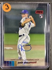 Staumont, Josh - 2020 Stadium Club - Rookie - Autograph - Red - 22/50