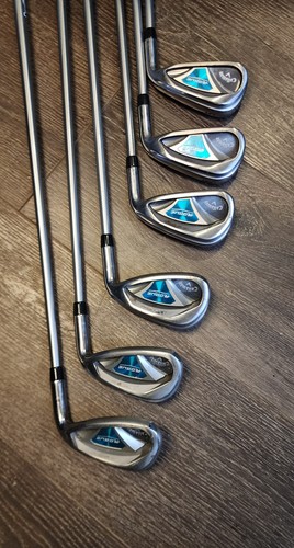 Set De Fers Callaway Paradym X Femme - 5-PW Ascent 40g Graphite Flex Ladies - NEUF