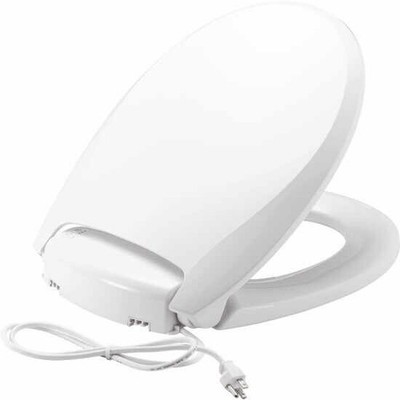BEMIS 7BH900NL Heated Toilet Seat Round Plastic 22.125'' x 14.625'' 6lb