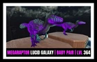 ARK Survival Ascended PvE MEGARAPTOR TOP LUCID GALAXY BABY Pair PC/XBOX/PS5 ASA