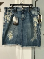 Polo Jeans Co. Ralph Lauren Denim Mini Skirt, New With Tags. Size 4