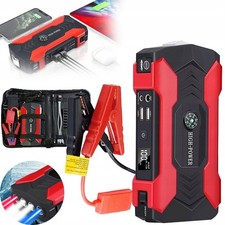 28000mah Auto KFZ Starthilfe Jump Starter 12V Ladegerät Booster Power Bank PKW