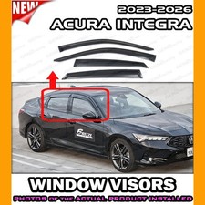 Window Visors For 2023 2026 Acura Integra Deflector Rain Guard Vent Shade Window Visors For 2023 2026 Acura Integra Deflector Rain Guard Vent Shade