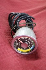 Vintage Sw Stewart Warner Motor Minder Vacuum Gauge W Curved Glass