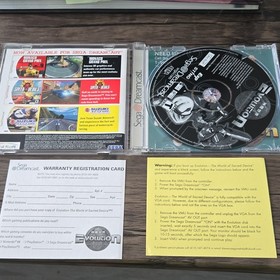 Evolution: The World of Sacred Device Dreamcast CIB Complete Minty inc reg card