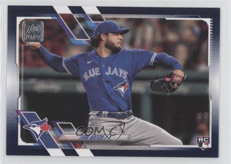 2021 Topps Royal Blue Thomas Hatch Tom Hatch #556 Rookie RC 0q5