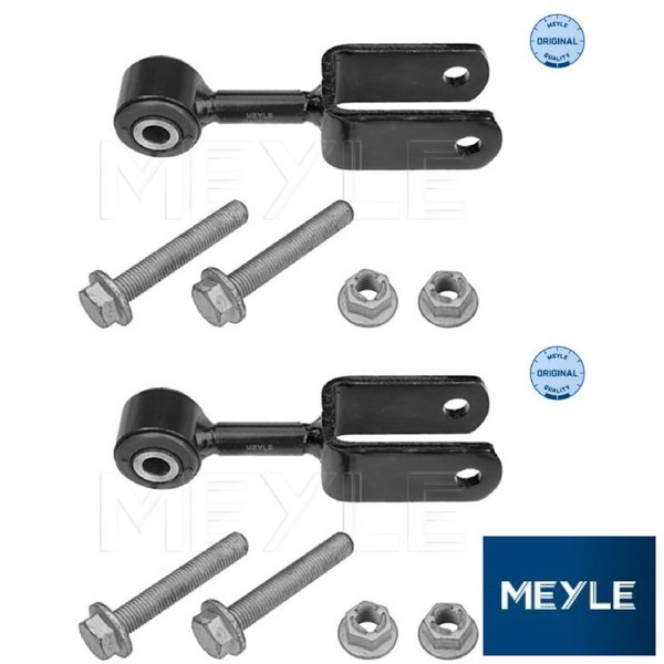 2X Stange/Strebe FüR Stabilisator Meyle 0160600043 2 PendelstüTzen Stabi-image