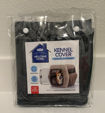 Petmate Welcome Home Kennel Cover Fits 28" Plastic Comfy, Safe  Secure NEW