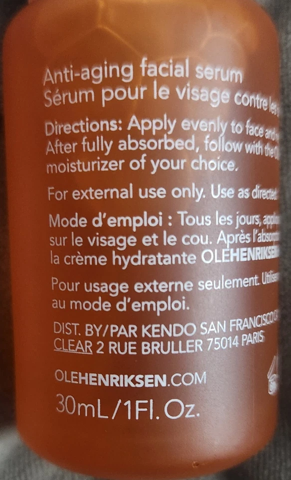 Nuevo suero sellado Ole Henriksen Truth - 1 oz sin caja Foto 2 de 4