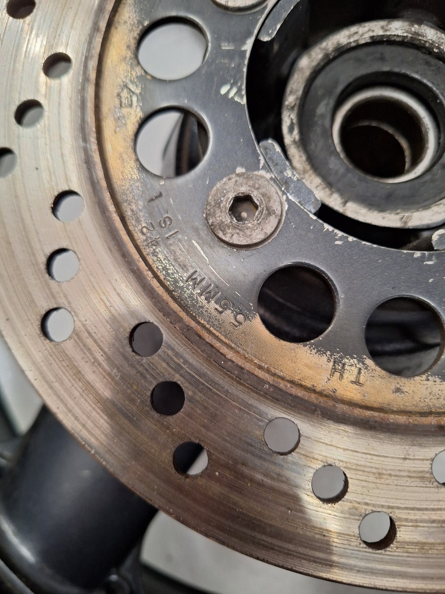 りんリン 4. Kawasaki ZXR 750 L ZX750 Rear Wheel Rim 5.50 X 17 Inches