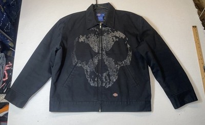 Vintage Y2K Dickies Killswitch Engage Work Jacket Black Size L Metal Band