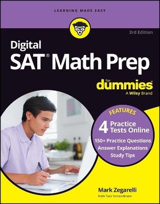 Mark Zegarelli Digital SAT Math Prep For Dummies (Taschenbuch) (US IMPORT)