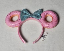 Disney Parks Minnie Mouse Donut Ear Headband